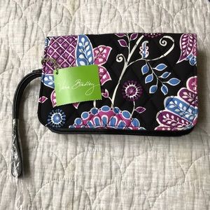 NWT VeraBradley Alpine Floral zip around wristlet